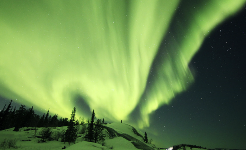 Yellowknife, Canada Northern Lights.